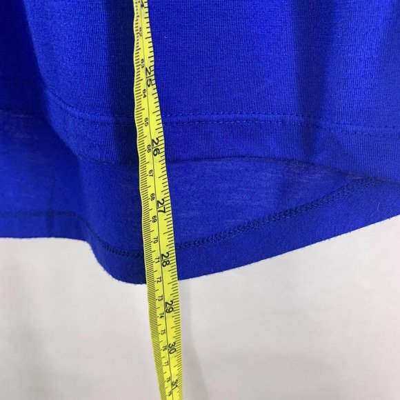 Lucy Runner Blue Sleeveless Muscle Tee Medium - Picture 8 of 11